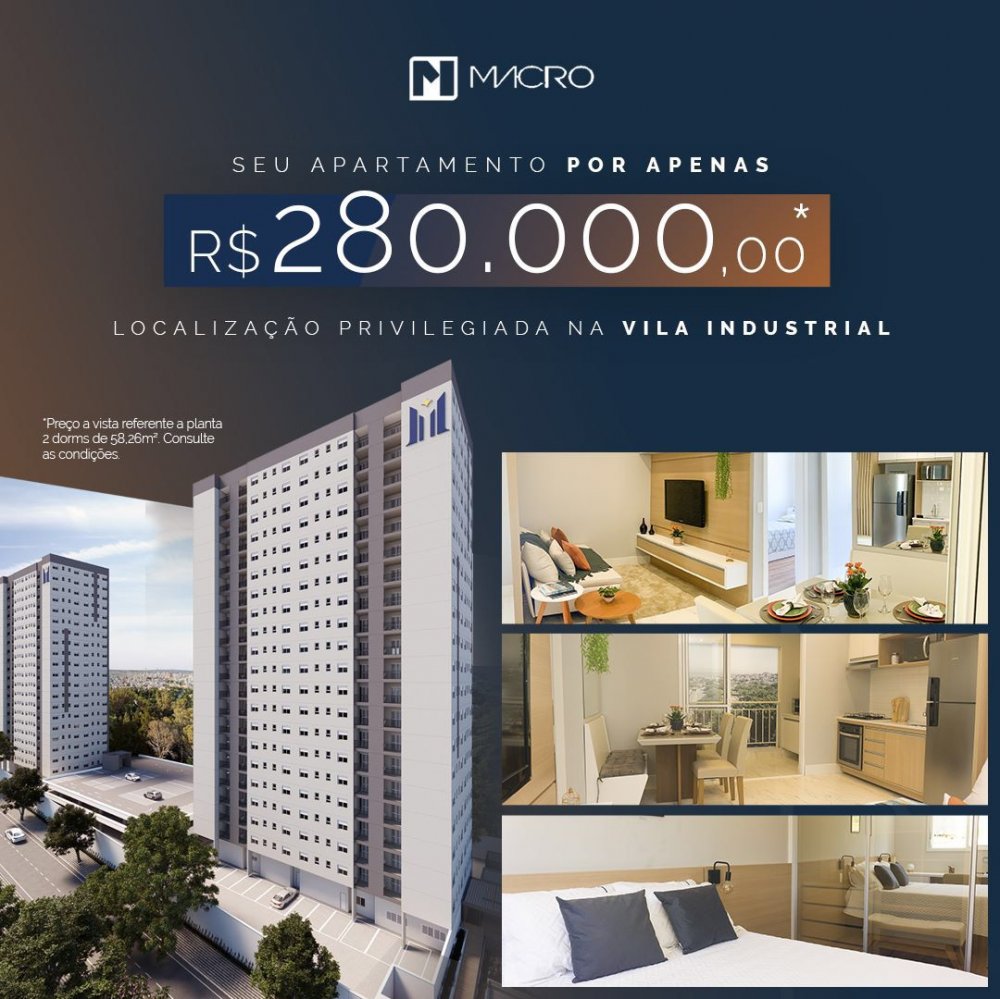 Apartamento - Venda - Vila Industrial - So Jos dos Campos - SP